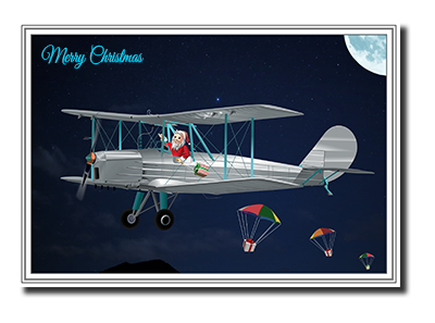 Felicitas� Unusual Christmas Cards for him by Fine Art Cards Limited.