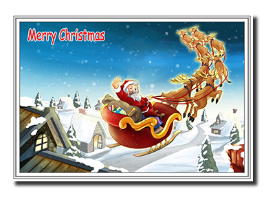 Felicitas� Christmas Cards for Kids and Children by Fine Art Cards Limited.