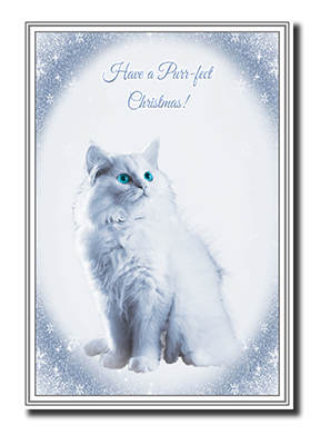 Felicitas� Cat Christmas Cards by Fine Art Cards Limited.