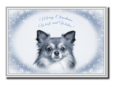 Felicitas� Dog Christmas Cards by Fine Art Cards Limited.