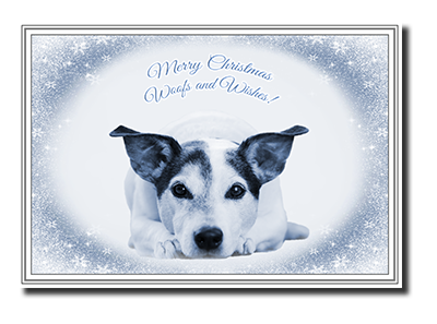 Felicitas� Dog Christmas Cards by Fine Art Cards Limited.