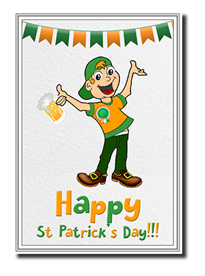 Felicitas� St Patrick�s Day Cards by Fine Art Cards Limited.