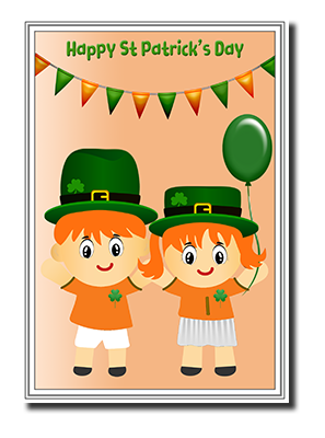 Felicitas� St Patrick�s Day Cards by Fine Art Cards Limited.