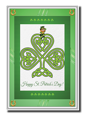 Felicitas� St Patrick�s Day Cards by Fine Art Cards Limited.