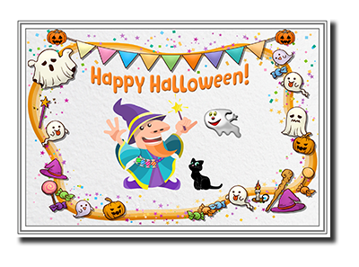 Felicitas� Halloween Cards by Fine Art Cards Limited.