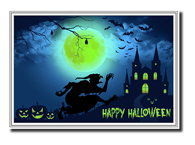 Felicitas� Halloween Cards by Fine Art Cards Limited.
