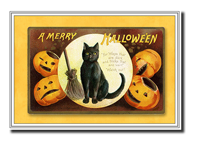 Felicitas� Halloween Cards by Fine Art Cards Limited.