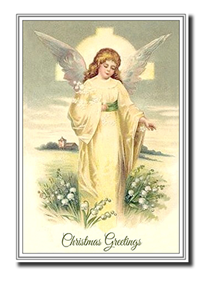 Felicitas� Angel Christmas Cards by Fine Art Cards Limited.