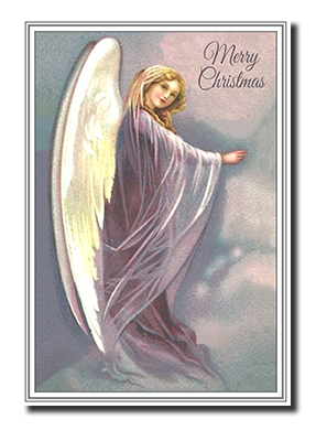 Felicitas� Angel Christmas Cards by Fine Art Cards Limited.