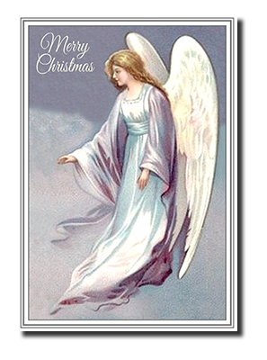 Felicitas� Angel Christmas Cards by Fine Art Cards Limited.