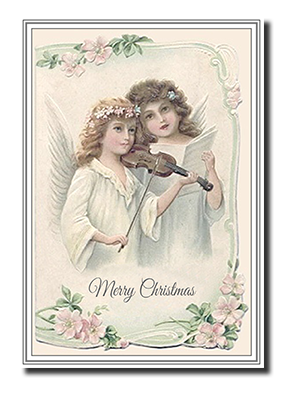 Felicitas� Angel Christmas Cards by Fine Art Cards Limited.