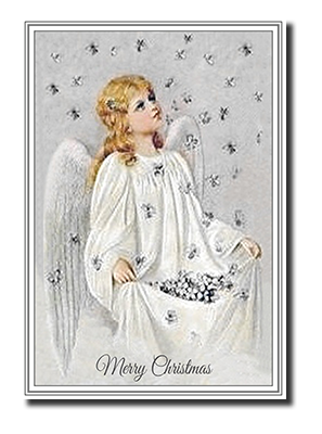 Felicitas� Angel Christmas Cards by Fine Art Cards Limited.