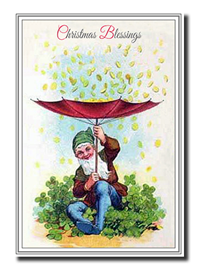 Felicitas� Elf Christmas Cards by Fine Art Cards Limited.
