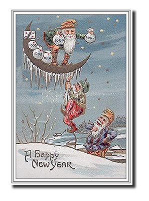 Felicitas� Elf Christmas Cards by Fine Art Cards Limited.