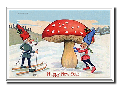 Felicitas� Elf Christmas Cards by Fine Art Cards Limited.