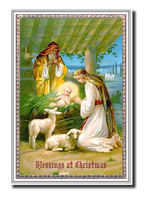 Felicitas� Nativity Christmas Cards by Fine Art Cards Limited.