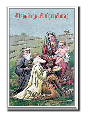 Felicitas� Nativity Christmas Cards by Fine Art Cards Limited.