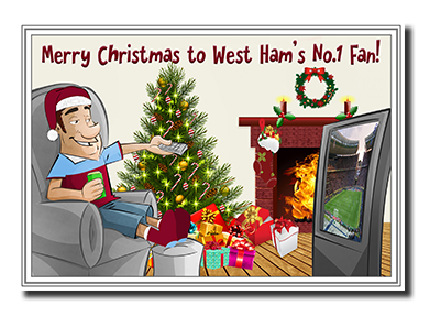 Felicitas� Football Christmas Cards by Fine Art Cards Limited.